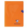 Cahier Clairefontaine Mimesys - 17x22 cm - 96 pages - Sys - orange