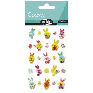 Stickers Cooky Maildor - lapins