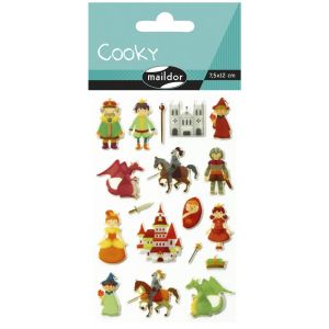 Stickers Cooky Maildor -  les chevaliers