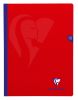 Cahier Clairefontaine Mimesys - 24x32 cm - 192 pages - Sys - rouge