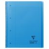 Cahier Clairefontaine Koverbook - A4+ - 160 pages - Sys - bleu