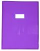 Protge-Cahier Calligraphe - 24x32 cm - cristal violet