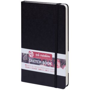 Carnet de Croquis Talens - 13x21 cm - 80 feuilles - 140g - Noir