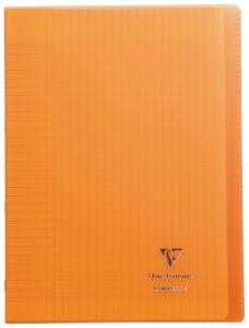 Cahier Clairefontaine Koverbook - A4 - 96 pages - Séyès – orange