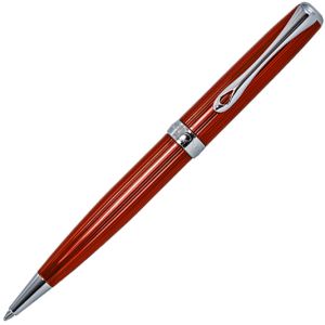 Stylo-bille Diplomat Excellence A2 skyline - rouge laqué - pointe moyenne