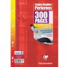 300 Copies Doubles Perfores Clairefontaine - A4 - Sys - blanc 