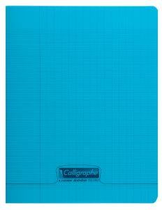 Cahier 24x32 cm Calligraphe - 48 pages – Séyès - bleu