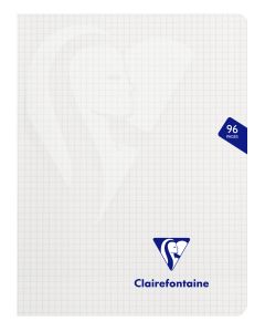 Cahier Clairefontaine Mimesys - 17x22 cm - 96 pages - petits carreaux - incolore