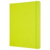 Carnet Moleskine Rigide - 19x25 cm - Pages blanches - Vert citron