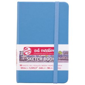 Carnet de Croquis Talens - 9x14 cm - 80 feuilles - 140g - Bleu