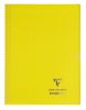 Cahier Clairefontaine Koverbook - A4 - 160 pages  Sys - jaune