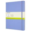 Carnet Moleskine Rigide - 19x25 cm - Pages blanches - Bleu clair