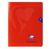 Cahier Clairefontaine Mimesys - 17x22 cm - 96 pages - Sys - rouge