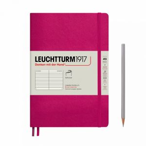 Carnet Leuchtturm souple - 14,5x21cm - Baie - ligné