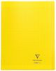 Cahier Clairefontaine Koverbook - 24x32 cm - 48 pages - Sys - jaune