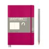 Carnet Leuchtturm souple - 12,5x19cm - Baie - Pages blanches