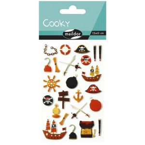 Stickers Cooky Maildor - pirates