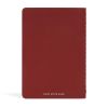 Carnet Papier Pierre Karst - 10,5x14,8 cm - Bordeaux - Pages blanches