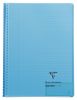 Cahier Clairefontaine Koverbook - A4 - 160 pages - lign + marge - bleu