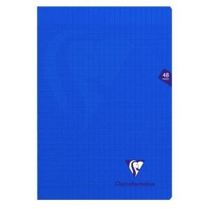 Cahier Clairefontaine Mimesys - A4 - 48 pages - Séyès – navy