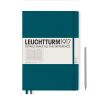 Carnet Leuchtturm rigide - 22,5x31,5cm - Pacific Green - Ligné 