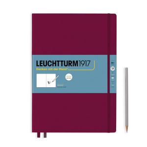 Carnet de Croquis Leuchtturm - A4+ - port red