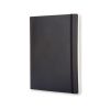 Carnet Moleskine Souple - 19x25 - ligné - Noir