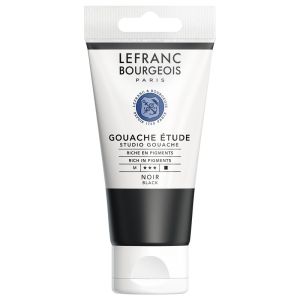 Gouache Colour Lefranc-Bourgeois - 80ml - noir