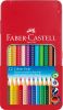 Bote de 12 Crayons de Couleur Aquarellables Faber-Castell colour grip