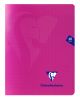 Cahier Clairefontaine Mimesys - 17x22 cm - 48 pages - Sys - rose