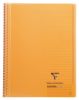 Cahier Clairefontaine Koverbook - A4 - 160 pages - lign + marge - orange
