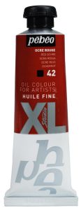 Peinture à l'Huile Pébéo Studio XL - 37 ml - ocre rouge