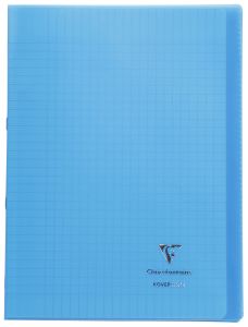 Cahier Clairefontaine Koverbook - A4 - 96 pages - Séyès - bleu