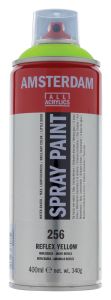 Bombe de Peinture Acrylique Amsterdam - 400ml - jaune reflex