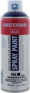 Bombe de Peinture Acrylique Amsterdam - 400ml - bleu de Prusse phtalo