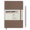 Carnet Leuchtturm Souple - 14,5x21cm - Warm Earth - Ligné