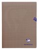 Cahier Clairefontaine Mimesys - 24x32 cm - 48 pages - Sys - gris
