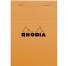 Bloc-Notes Rhodia n13 - 10,5x14,8 cm - 80 feuilles - petits carreaux