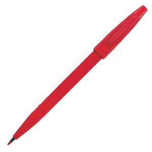 Stylo-Feutre Pentel sign pen - rouge