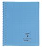 Cahier Clairefontaine Koverbook - 17x22 cm - 160 pages - Sys - bleu