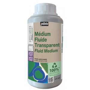 Médium Fluide Transparent Studio Green Pébéo - 475ml