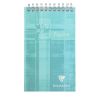 Bloc-Notes Clairefontaine Pupitre - 10,5x17 cm - 80 feuilles - petits carreaux