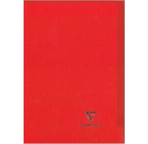Cahier Clairefontaine Koverbook - 24x32 cm - 96 pages - Séyès - rouge