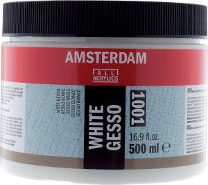 Gesso Blanc Amsterdam - Pot de 500 ml