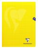 Cahier Clairefontaine Mimesys - 24x32 cm - 48 pages - Sys - jaune