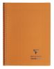 Cahier Clairefontaine Koverbook - A4 - 160 pages  Sys - orange