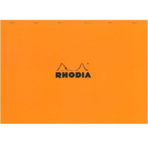 Bloc-Notes Rhodia n°38 - 42x31,8 cm - 80 feuilles - petits carreaux