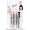 Set Copic Ciao - 5 Teintes Portrait + 1 Multiliner