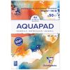 Bloc Papier Aquarelle Clairefontaine Goldline - A4 - 21x29,7 cm - 50 feuilles - 300g