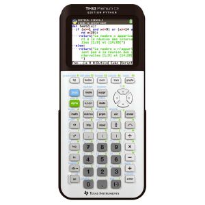 Calculatrice Scientifique Texas Instruments  TI-83 premium ce - Édition Python
